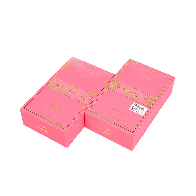 Pure Desert Perfume Box with Gold Hot Stamping