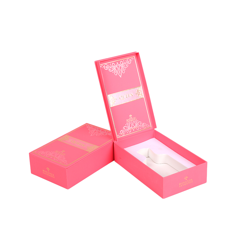 Pure Desert Perfume Box with Gold Hot Stamping