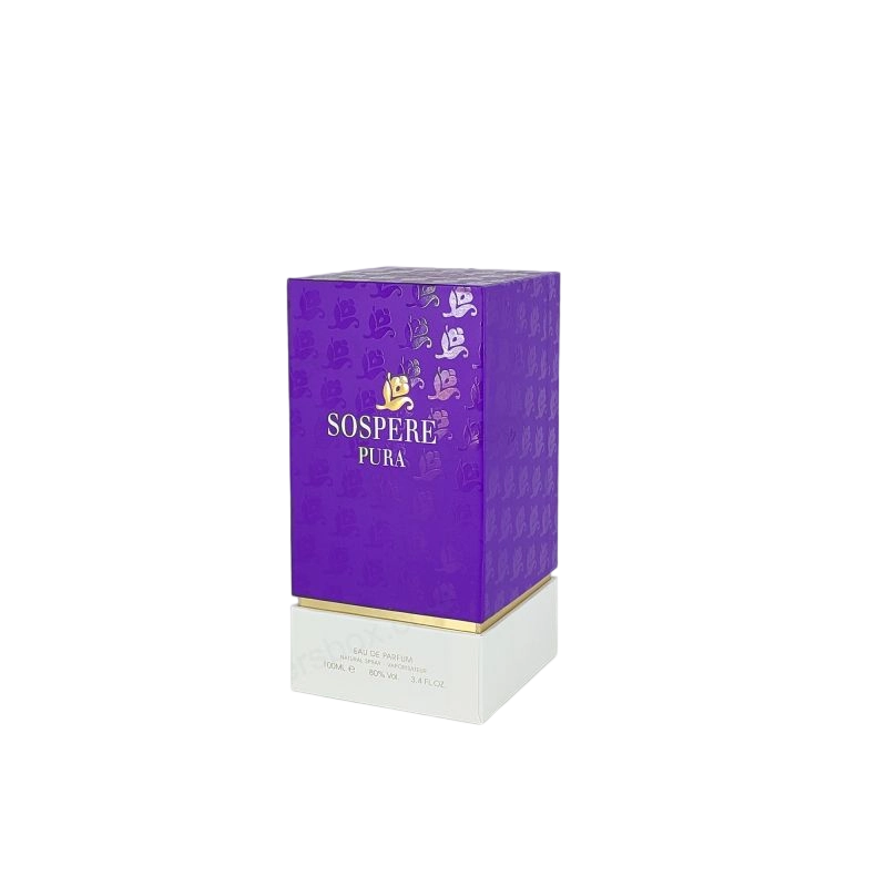 صندوق عطور صلب ممتاز مع شعار رقائق ذهبية وصينية EVA مصنوعة يدويًا HP006