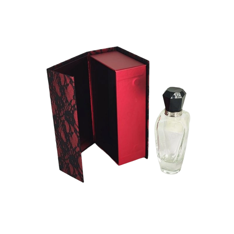 صندوق عطور من رقائق الذهب مصنوع يدويًا مع صينية EVA وهيكل قوي ومتين HP015