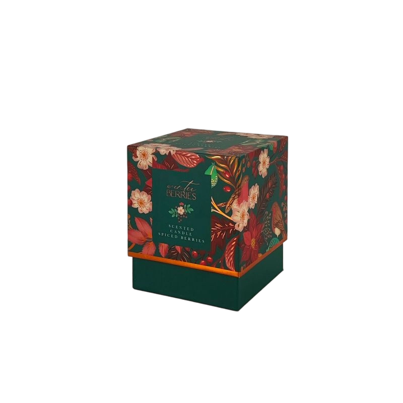 صندوق عطور من رقائق الذهب مع صينية إسفنجية EVA وتصميم قوي مصنوع يدويًا HP022