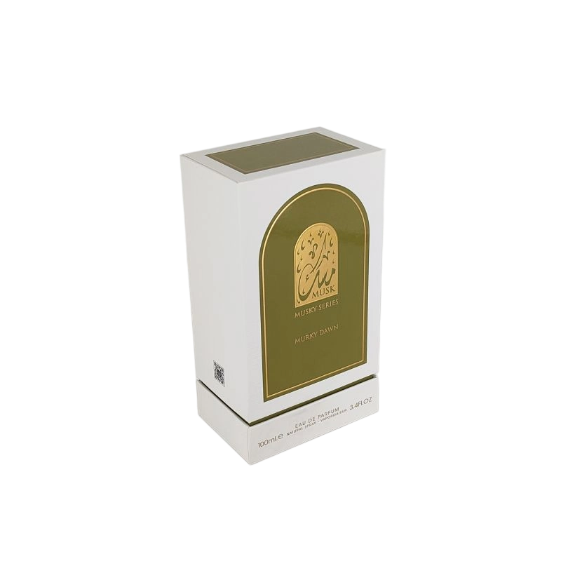 صندوق عطر منقوش برقائق الذهب مع صينية EVA وقاعدة صلبة وتصميم غطاء أنيق HP031